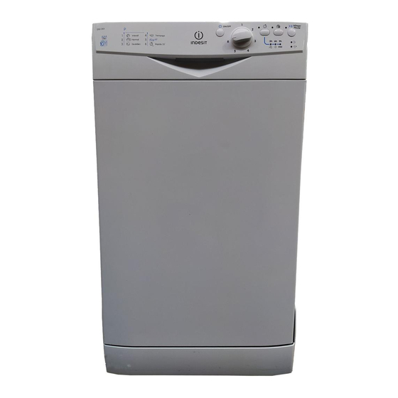 Indesit DSG 263 Manual de Instruções