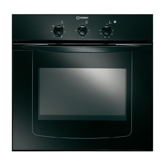 Indesit FI 51 K.B IX Manual de Instruções