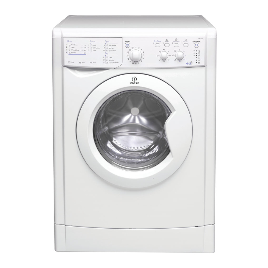 Indesit IWDD 6105 Petunjuk Penggunaan Manual