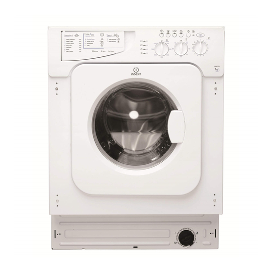 Indesit WIB101 取扱説明書