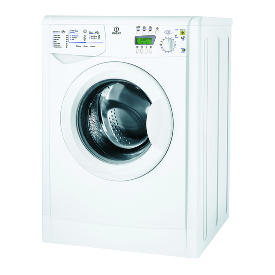 Indesit WIDE 146 Manual de instrucciones