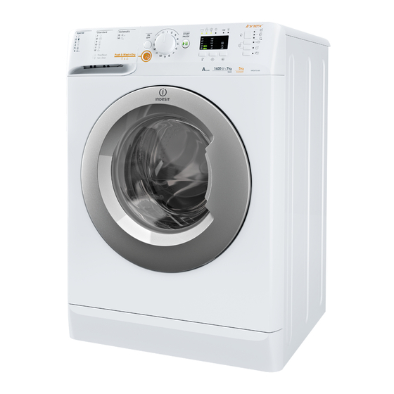 Indesit XWDA 751480 取扱説明書