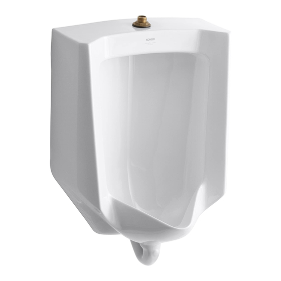 Kohler Freshman K-4989-R Manuale di installazione