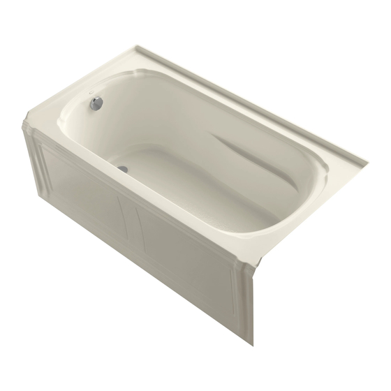 Kohler K-1229-RA Manuale di installazione e cura