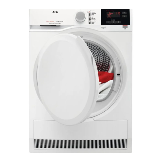 AEG LAVATHERM 7DBM730G Manuel de l'utilisateur