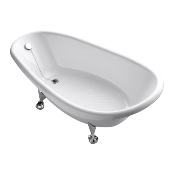 Kohler BIRTHDAY BATH Руководство по установке