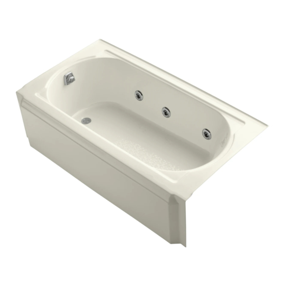 Kohler Memoirs K-723-H2 Посібник з чорнової обробки