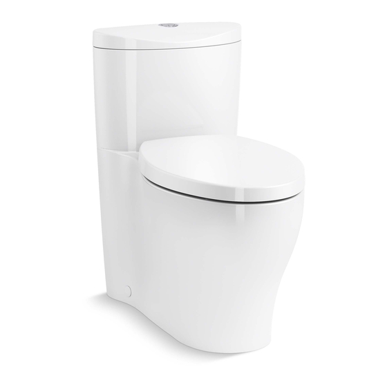 Kohler AERODYNE  K-4165T-NSE Istruzioni per l'installazione