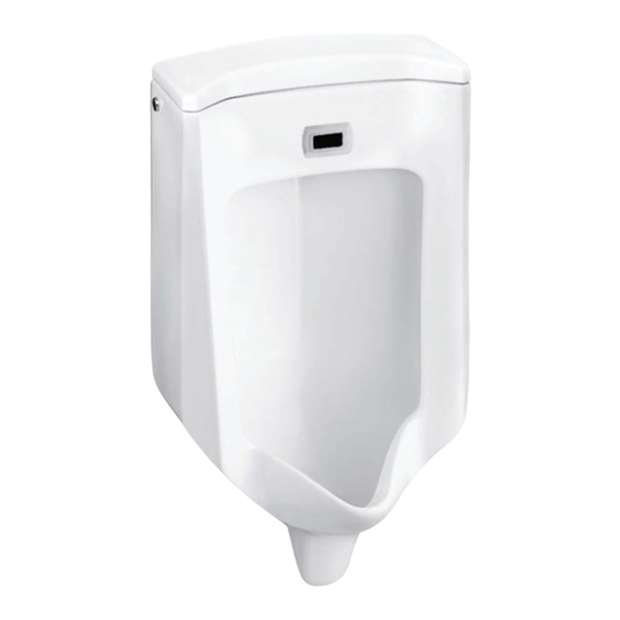 Kohler BARDON VITREOUS CHINA TOUCHLESS K-4915T Manual de instrucciones de instalación