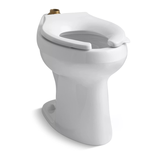 Kohler Highline K-4405 Snelstarthandleiding