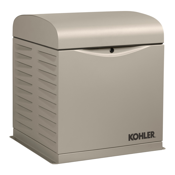 Kohler 12RESV Инструкции по установке