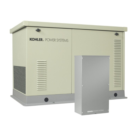 Kohler 12TRES Operation Manual