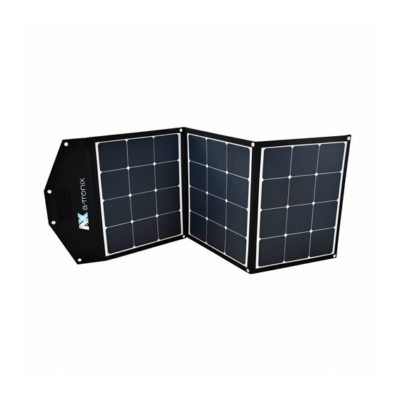 a-TroniX PPS Solar bag Utilizador Manuel