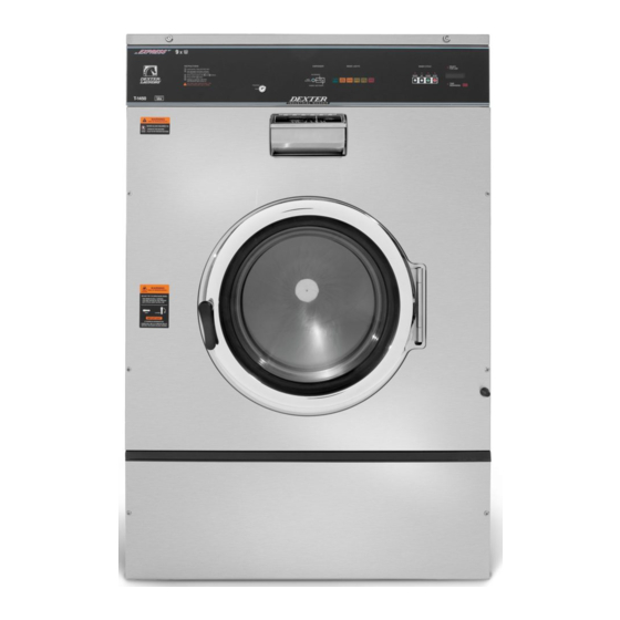 Dexter Laundry T-1450 Manual Petunjuk Pemrograman