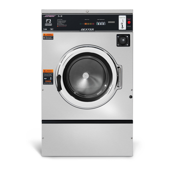 Dexter Laundry T450 Express Посібник із швидкого старту