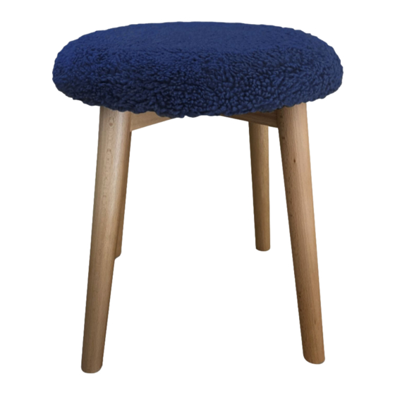 cozee home Cozee Stool 520863 Istruzioni per il montaggio e l'uso