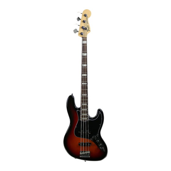 Fender AM DLX JAZZ BASS V 0195900 組み立て