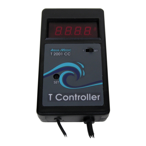 Aqua Medic T controller CC Operation Manual