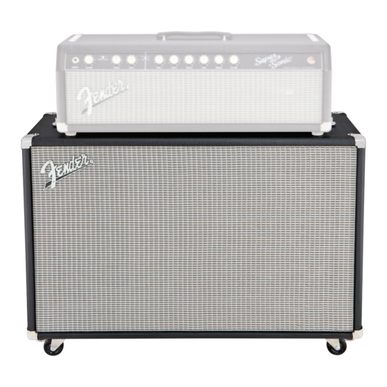 Fender Super Sonic 60 Kullanıcı El Kitabı