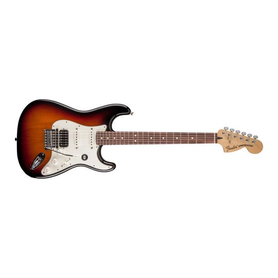 Fender 014-1800-300 Manuel