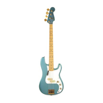 Fender Precision Special Manual do Proprietário