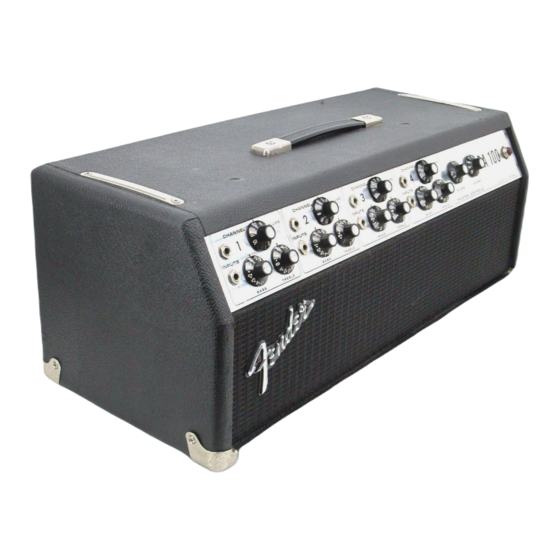 Fender PA 100 Handmatig