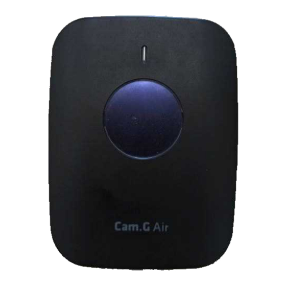 CPD GROUP Cam.G Air User Manual