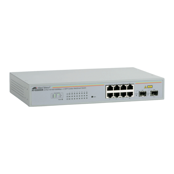 Allied Telesis AT-GS950/8 Datasheet