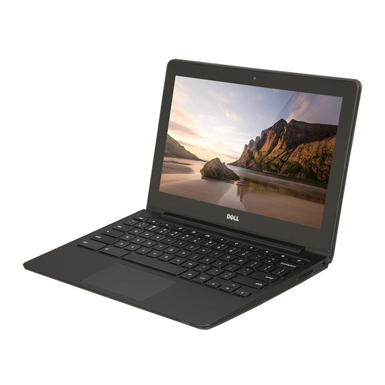 Dell Chromebook 11 Manuel de démarrage rapide