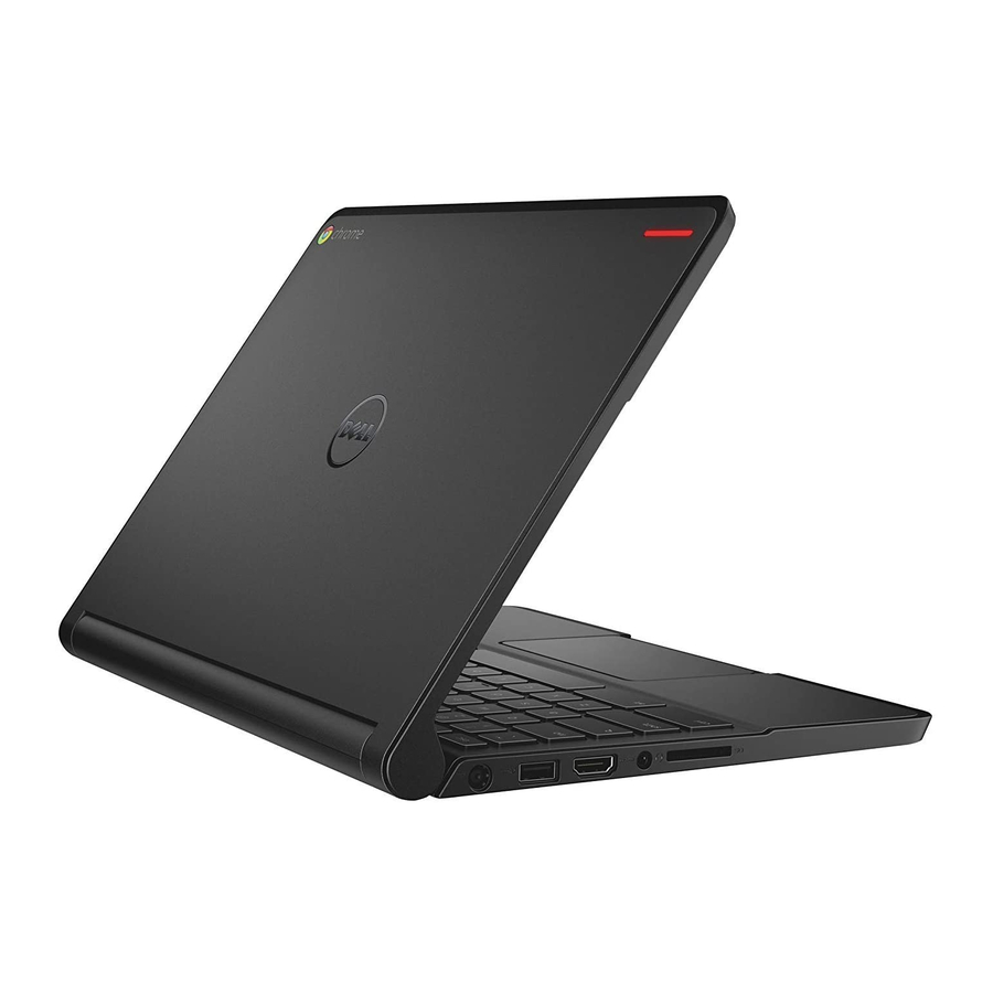 Dell Chromebook 11-3120 Manuale