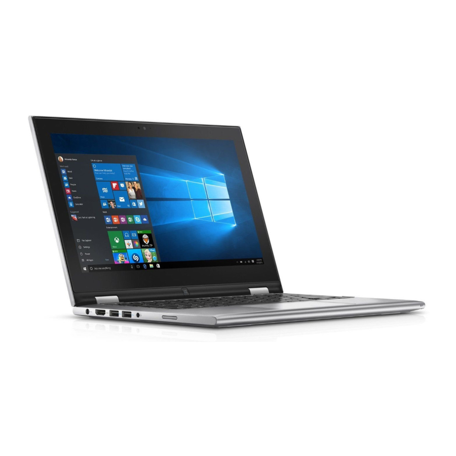 Dell Inspiron 11 3000 Series Посібник із швидкого старту