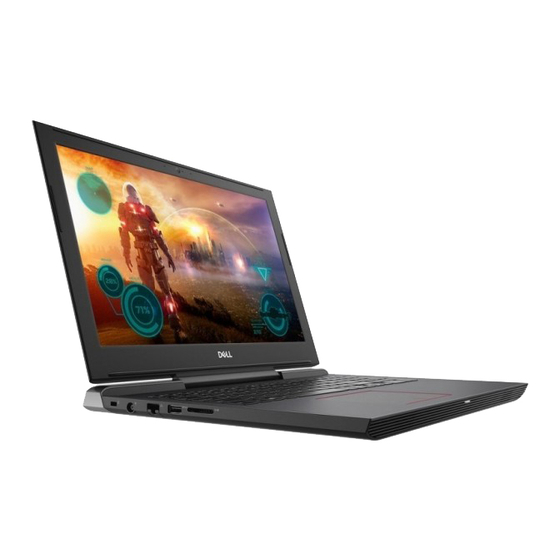 Dell Inspiron 15-7577 Setup Manual