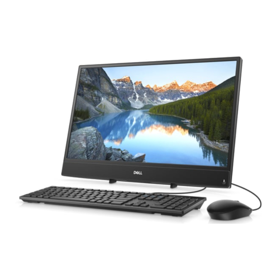 Dell Inspiron 22-3277 All-in-One Configuração e especificações