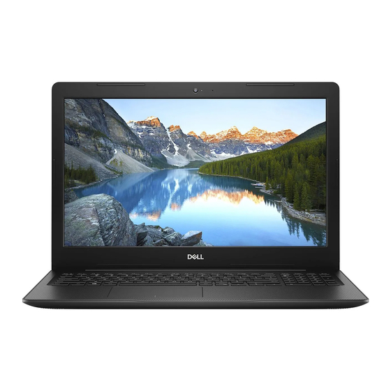 Dell Inspiron 3582 Configuração e especificações