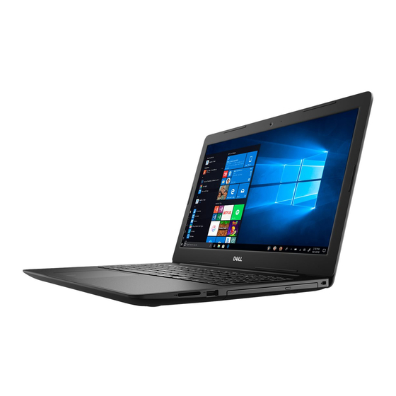 Dell Inspiron 3590 Configuração e especificações