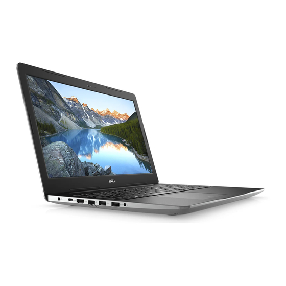 Dell Inspiron 3593 Configuração e especificações