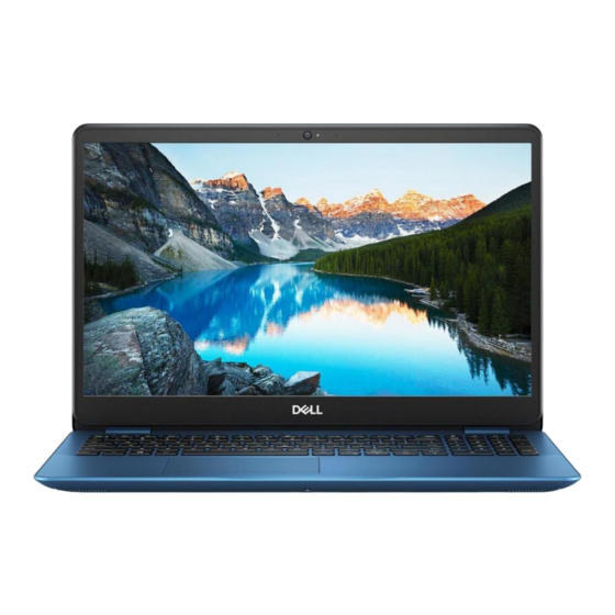 Dell Inspiron 5584 Instellingen en specificaties