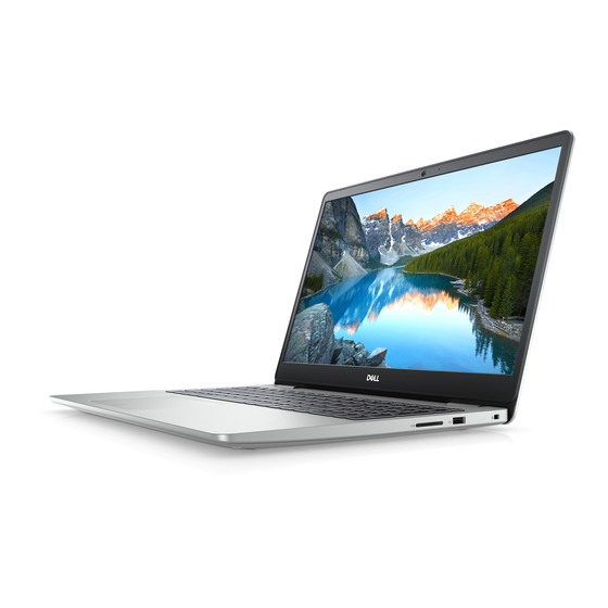 Dell Inspiron 5593 Configuração e especificações