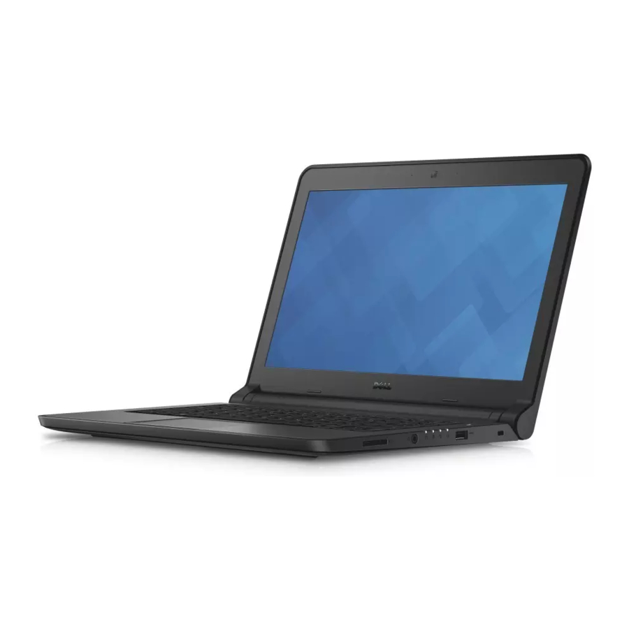 Dell Latitude 13 Education Series Teknik El Kitabı