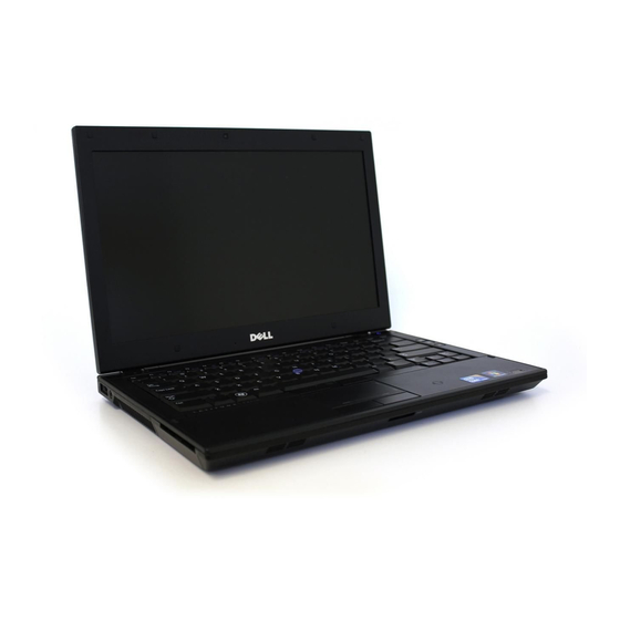 Dell Latitude 4310 セットアップと機能情報