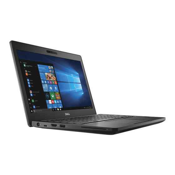 Dell Latitude 5290 Manual de início rápido