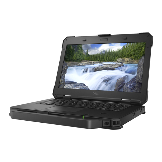 Dell Latitude 5420 Rugged Manual de configuração e especificações