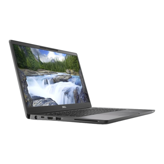 Dell Latitude 7300 クイック・スタート・マニュアル