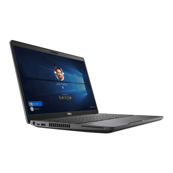 Dell Precision 3541 Manuale di configurazione e specifiche