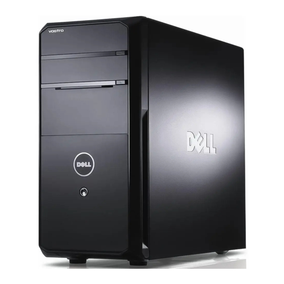 Dell Vostro 460 Setup & Funktionen Handbuch