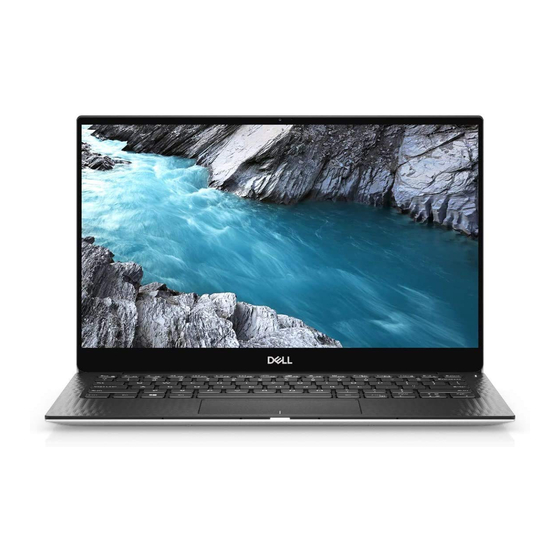 Dell XPS 13 7390 2-in-1 Panduan Memulai Cepat