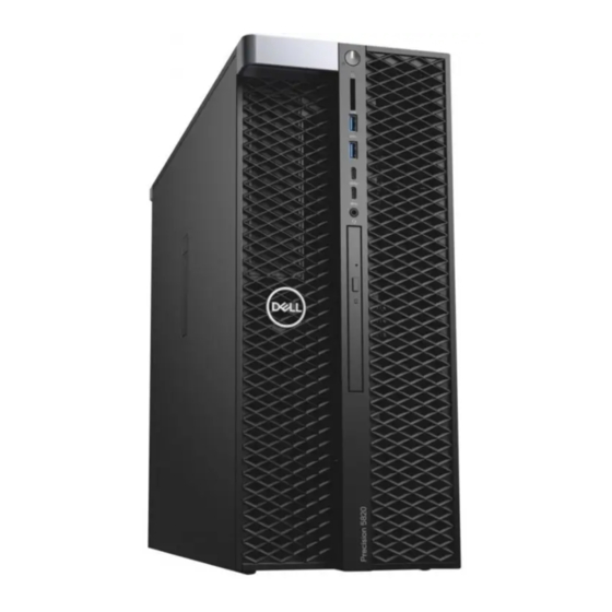 Dell 5820 Panduan Konfigurasi