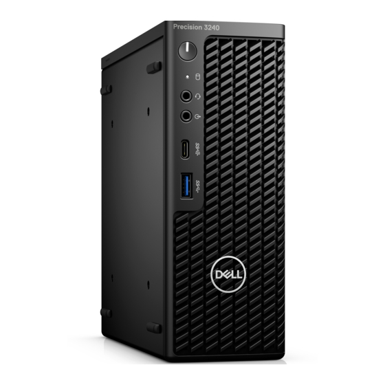 Dell D16S Configuración y especificaciones