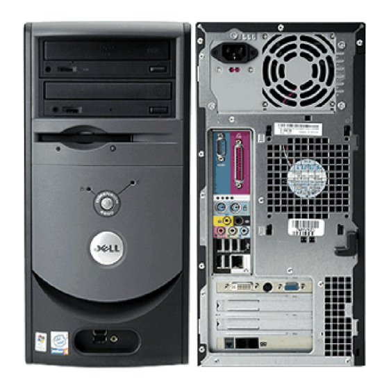 Dell Dimension 4600 Series Посібник зі зняття