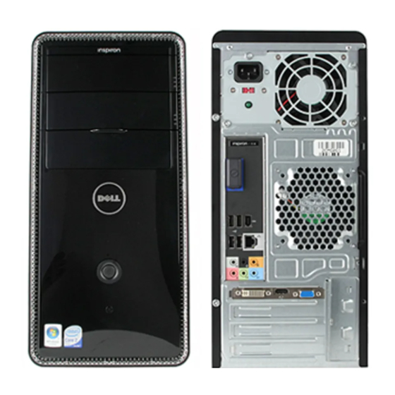 Dell Inspiron 519 Servis Kılavuzu